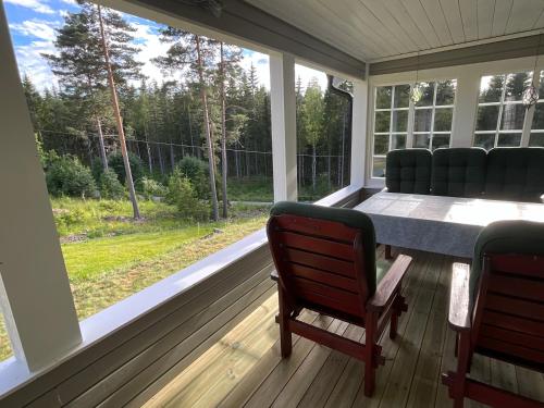 陽台/露台, Koselig hytte i skogen in 夏洛滕貝格 陽台/露台, Koselig hytte i skogen in 夏洛滕貝格