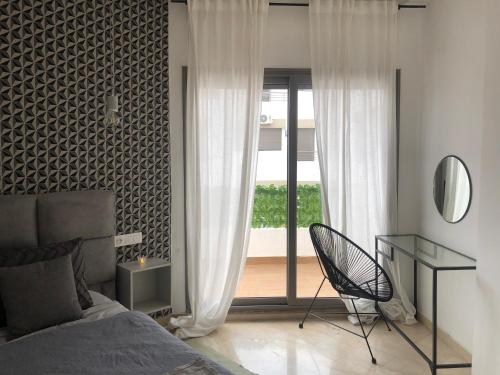 Appart-Studio moderne et cosy, Grande terasse