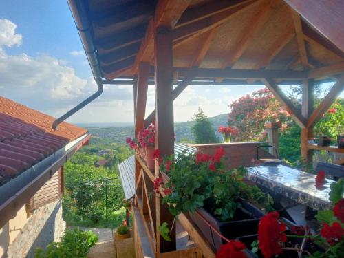 شرفة/ تراس, Apartment Noletov vidikovac in Vrdnik شرفة/ تراس, Apartment Noletov vidikovac in Vrdnik