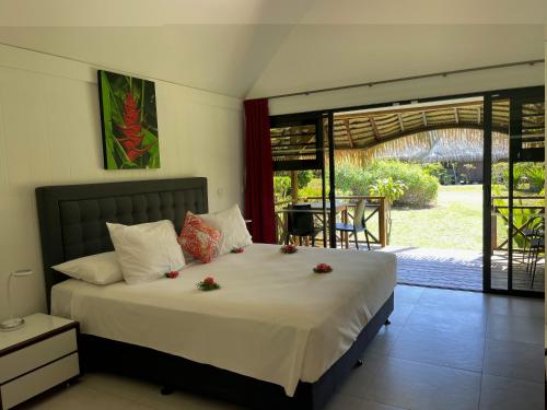 View, Hotel Hibiscus in Moorea Island View, Hotel Hibiscus in Moorea Island