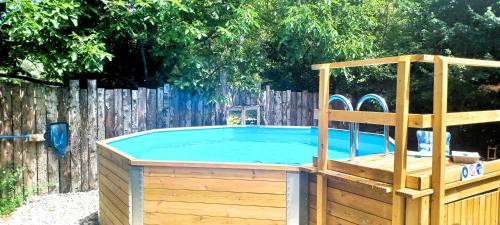 Swimming pool, Gite Champetre Drome Lorette in Marsanne Swimming pool, Gite Champetre Drome Lorette in Marsanne