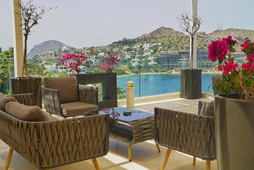 Balcony/terrace, Delta Beach Resort Bodrum in Yalikavak Balcony/terrace, Delta Beach Resort Bodrum in Yalikavak