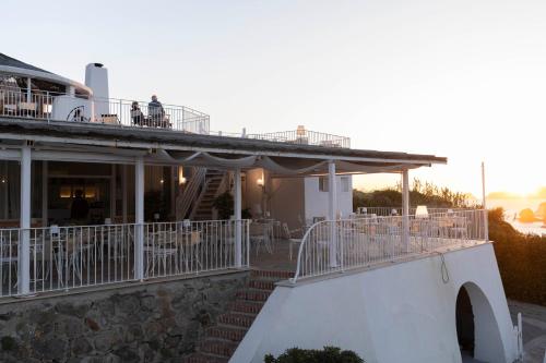 Restaurant, Hotel Chiaia Di Luna in Ponza Island Restaurant, Hotel Chiaia Di Luna in Ponza Island