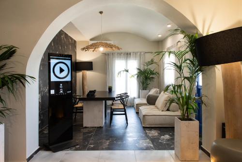 로비, The Noverian Bios Santorini in 산토리니 로비, The Noverian Bios Santorini in 산토리니