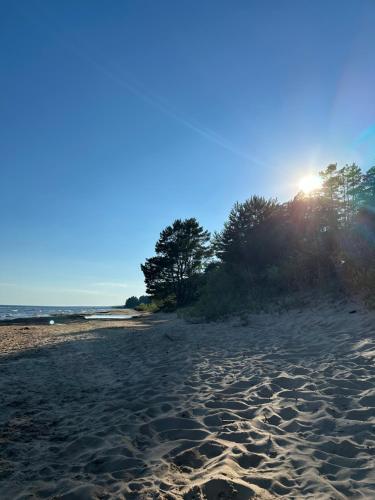 Beach, Kurumajake Peipsi jarv in Narva Beach, Kurumajake Peipsi jarv in Narva