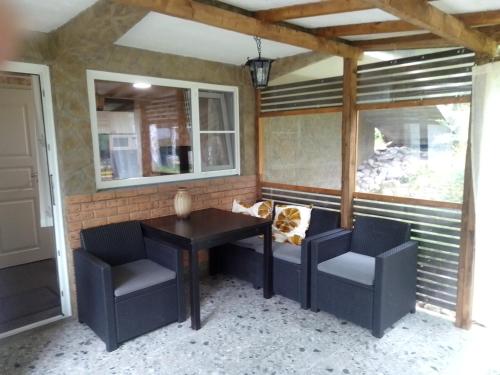 Balcony/terrace, Apartment by the park in Imatra Balcony/terrace, Apartment by the park in Imatra