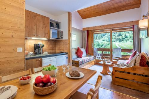 Konyha, Residence Pierre & Vacances Les Sentiers du Tueda in Meribel Mottaret Konyha, Residence Pierre & Vacances Les Sentiers du Tueda in Meribel Mottaret
