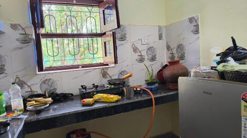Cozinha, Nikunj Dorme in Rajgir Cozinha, Nikunj Dorme in Rajgir