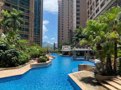 Swimming pool, Rambler Oasis Hotel in Tsing Yi Swimming pool, Rambler Oasis Hotel in Tsing Yi
