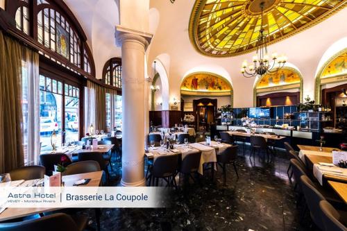 Restaurante, Astra Hotel Vevey in Vevey City Center Restaurante, Astra Hotel Vevey in Vevey City Center