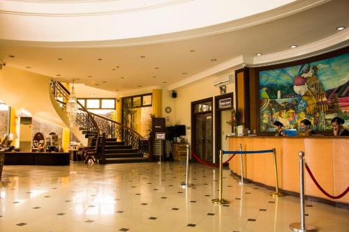 Lobby, Crown Royale Hotel in Bataan Lobby, Crown Royale Hotel in Bataan