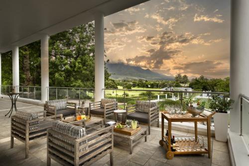 Balkon/teras, Fancourt Hotel and Country Club in George Balkon/teras, Fancourt Hotel and Country Club in George