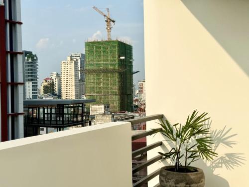 Balkon/terasa, WH Hotel 310 in Phnom Penh Balkon/terasa, WH Hotel 310 in Phnom Penh