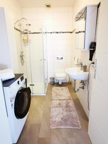 Fürdőszoba, Neue Ferienwohnung in Ansbach Fürdőszoba, Neue Ferienwohnung in Ansbach