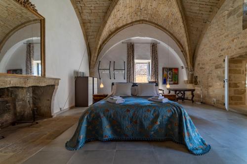 Le Chateau de Blauzac in Bourdic Le Chateau de Blauzac in Bourdic