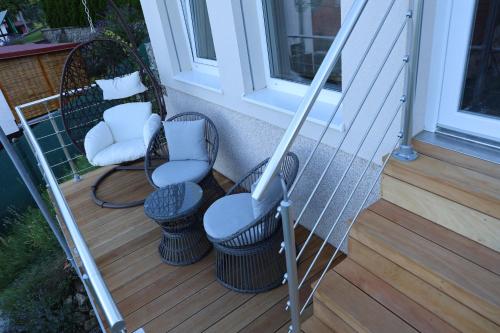 Erkély/terasz, Vinný sklep Klentnice (Vinny sklep Klentnice) in Klentnice U Mikulova Erkély/terasz, Vinný sklep Klentnice (Vinny sklep Klentnice) in Klentnice U Mikulova