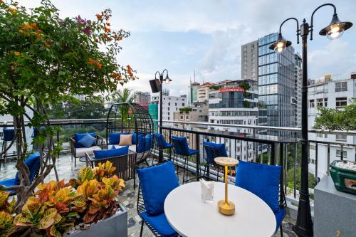 Балкон/терраса, 22Land Hotel Saigon in Хошимин Балкон/терраса, 22Land Hotel Saigon in Хошимин