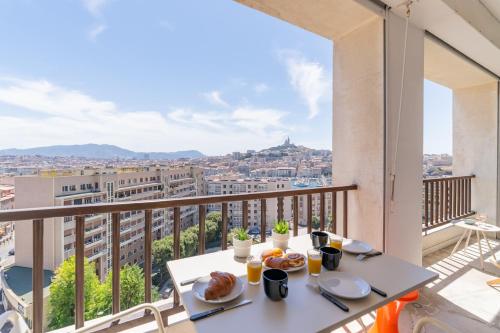 Le Skyline - Apt climatisé avec terrasse Marseille