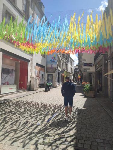 Studio avec patio en centre-ville in Pontivy Studio avec patio en centre-ville in Pontivy