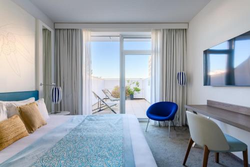 阳台/露台, 马赛中心马赛商学院郁锦香酒店 (Golden Tulip Marseille Euromed) in 马赛 阳台/露台, 马赛中心马赛商学院郁锦香酒店 (Golden Tulip Marseille Euromed) in 马赛