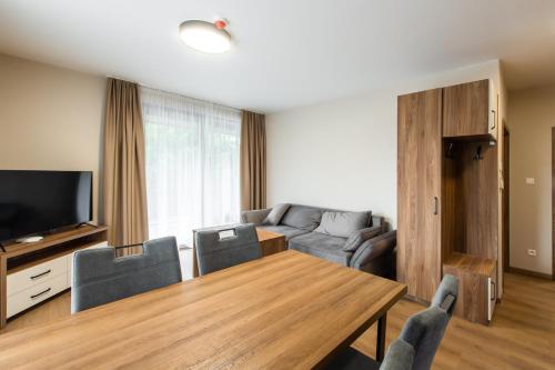 Спільний лаунж/ТБ зона, Happy Nest Apartments in Стара Лєсна Спільний лаунж/ТБ зона, Happy Nest Apartments in Стара Лєсна