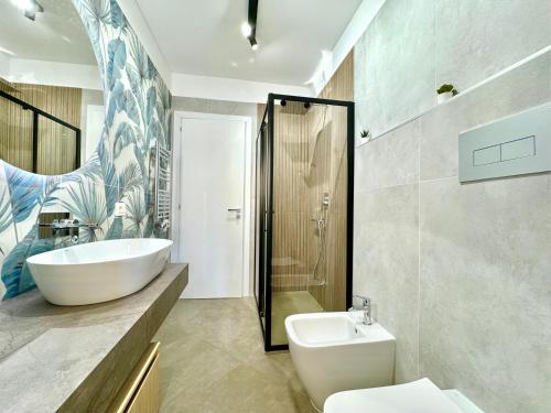 浴室, Il RE di Denari - Cilento Home in 阿格羅波利 浴室, Il RE di Denari - Cilento Home in 阿格羅波利