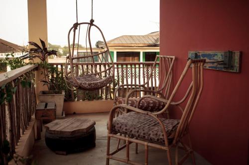 Balkong/terasse, somewhere nice in Kokomlemle Balkong/terasse, somewhere nice in Kokomlemle