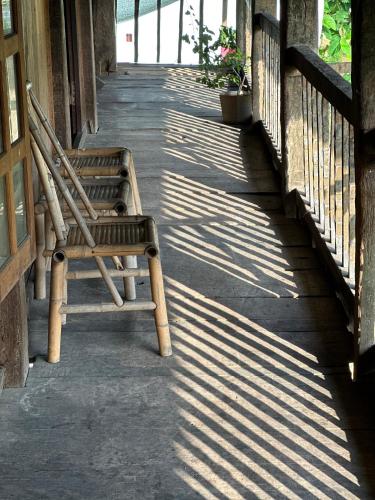 parveke/terassi, Du Gia Thu's Homestay in Yen Minh parveke/terassi, Du Gia Thu's Homestay in Yen Minh