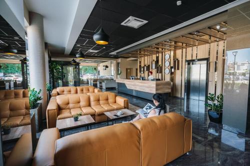 Előcsarnok, Хотел Панорама in Pleven Előcsarnok, Хотел Панорама in Pleven