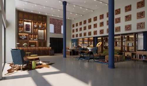 Lobby, The Bankers Alley Hotel Nashville, Tapestry Collection by Hilton near Riverfront Park Lobby, The Bankers Alley Hotel Nashville, Tapestry Collection by Hilton near Riverfront Park