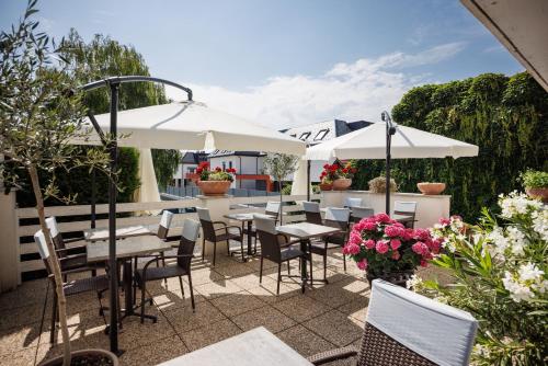Balcony/terrace, Pension Laubenhof in Morbisch am See Balcony/terrace, Pension Laubenhof in Morbisch am See
