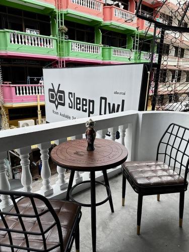 Balcony/terrace, Sleep Owl Jomtien near Jomtien Beach Night Market Balcony/terrace, Sleep Owl Jomtien near Jomtien Beach Night Market