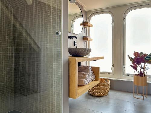 ห้องน้ำ, B&B bij de Waegh in ดงเคอราดีล ห้องน้ำ, B&B bij de Waegh in ดงเคอราดีล