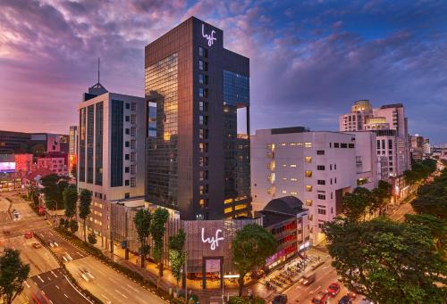 Entrance, lyf Bugis Singapore managed by The Ascott Ltd near Bugis Junction Entrance, lyf Bugis Singapore managed by The Ascott Ltd near Bugis Junction