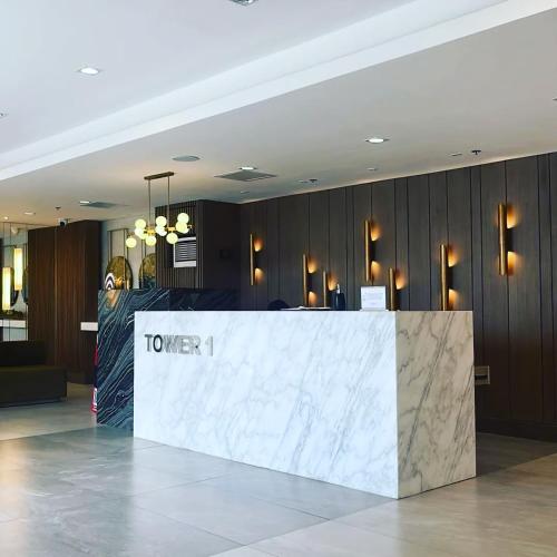 Lobby, Acellyne's Suites at Green 2 Residences with Netflix! in Dasmarinas Lobby, Acellyne's Suites at Green 2 Residences with Netflix! in Dasmarinas