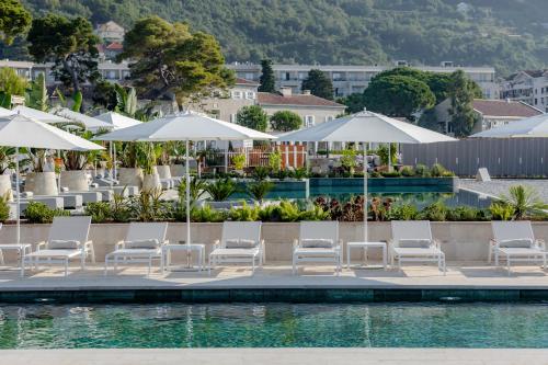 Beach, Lazure Hotel & Marina in Herceg Novi Beach, Lazure Hotel & Marina in Herceg Novi
