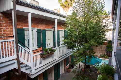 Balcony/terrace, Hotel St. Pierre French Quarter in New Orleans (LA) Balcony/terrace, Hotel St. Pierre French Quarter in New Orleans (LA)