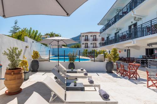 Kolam renang, Amalia Hotel in Skopelos Kolam renang, Amalia Hotel in Skopelos