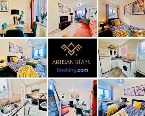 Hidden Gem in Chelmsford by Artisan Stays I Weekly or Monthly Stay Offer I Free Parking I Sleeps 5 in Patching Hall Hidden Gem in Chelmsford by Artisan Stays I Weekly or Monthly Stay Offer I Free Parking I Sleeps 5 in Patching Hall