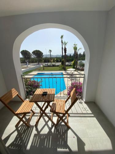 Kilátás, BURÇ HOTEL (BURC HOTEL) in Dalaman Kilátás, BURÇ HOTEL (BURC HOTEL) in Dalaman