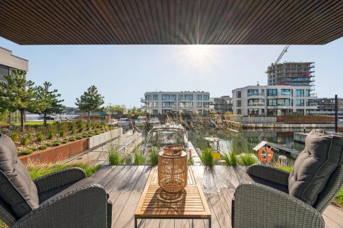 Varanda/terraço, GRANO APARTMENTS Solmarina SPA & Wellness in Ilha de Sobieszewo Varanda/terraço, GRANO APARTMENTS Solmarina SPA & Wellness in Ilha de Sobieszewo