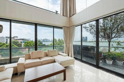 Balcony/terrace, MOON West Lake Serviced Apartment in Tay Ho District Balcony/terrace, MOON West Lake Serviced Apartment in Tay Ho District