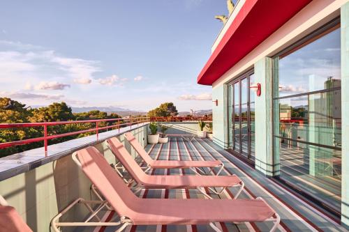 Balcony/terrace, The Boc Hostels - Beach in Majorca Balcony/terrace, The Boc Hostels - Beach in Majorca