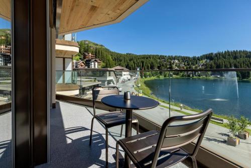 Balkon/terasa, Postresidenz am See in Arosa Balkon/terasa, Postresidenz am See in Arosa