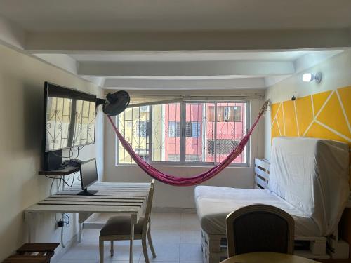Umweltfreundliches Gemutliches Etagenbett Zimmer mit Privatem Bad Nahe Flughafen in Santa Maria Umweltfreundliches Gemutliches Etagenbett Zimmer mit Privatem Bad Nahe Flughafen in Santa Maria