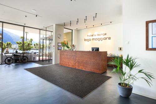 大堂, Hotel Lago Maggiore - Welcome! in 洛迦諾 大堂, Hotel Lago Maggiore - Welcome! in 洛迦諾