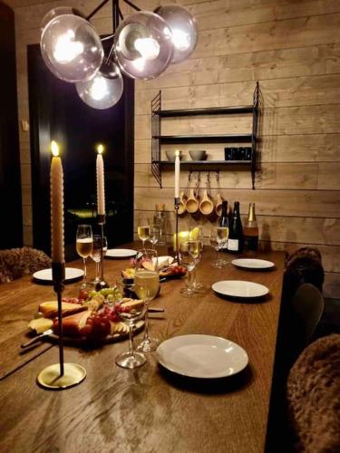 Villa Golden Hill Yllas, Luxury holiday cabin in Lapland in Akaslompolo Villa Golden Hill Yllas, Luxury holiday cabin in Lapland in Akaslompolo