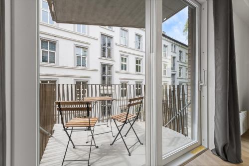 Balcony/terrace, Forenom Serviced Apartments Oslo Kielland plass in Sagene Balcony/terrace, Forenom Serviced Apartments Oslo Kielland plass in Sagene