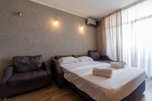 Seaside Studio Apt Balcony in Batumi Center