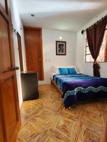 Bed, Casa Morenita mia in San Cristóbal de las Casas Bed, Casa Morenita mia in San Cristóbal de las Casas